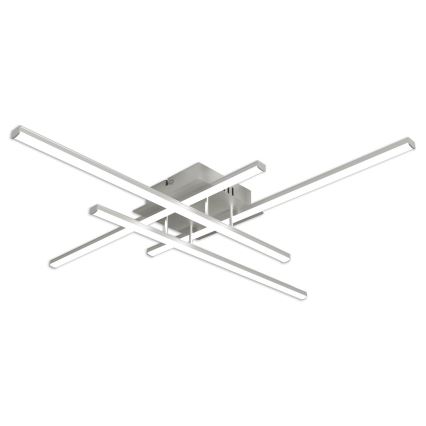 Brilagi - LED Плафониера STRIPES LED/37W/230V сребрист