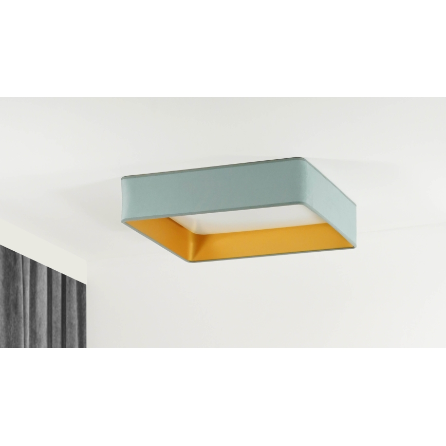 Brilagi - LED Плафониера VELVET SQUARE LED/24W/230V мента