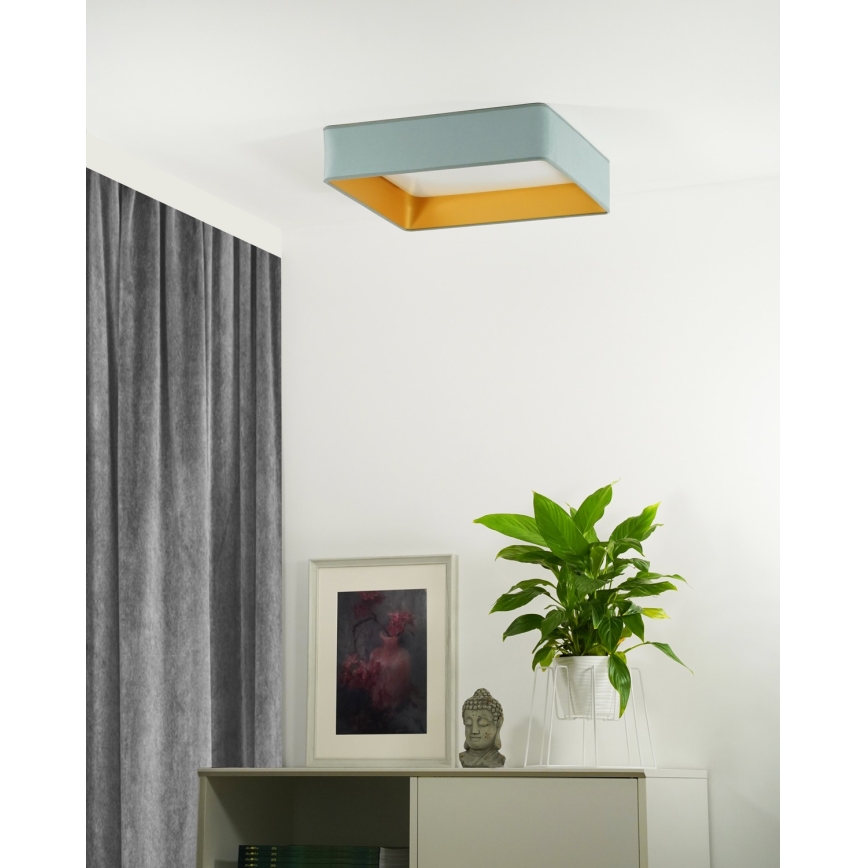 Brilagi - LED Плафониера VELVET SQUARE LED/24W/230V мента