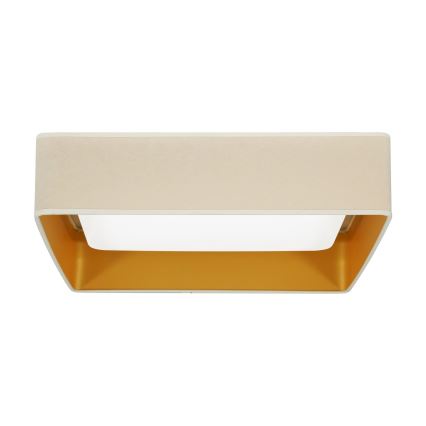 Brilagi - LED Плафониера VELVET SQUARE LED/24W/230V кремав