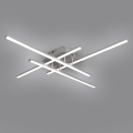 Brilagi - LED Плафониера STRIPES LED/37W/230V сребрист