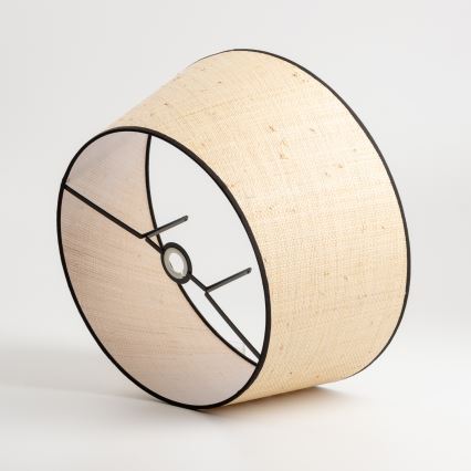 Brilagi - LED подова лампа CERIA 1xE27/40W/230V диаметър 50 см бежова/черна