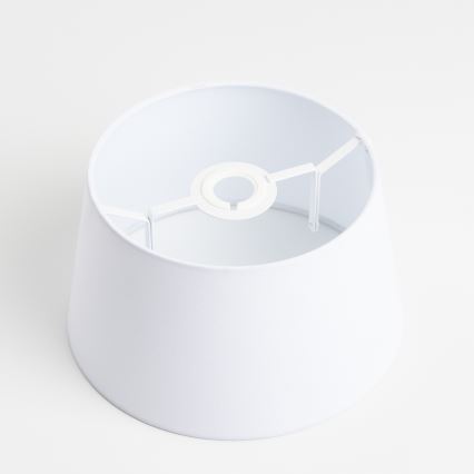 Brilagi - LED подова лампа CERIA 1xE27/40W/230V Ø 20,5 см бяла/матов хром