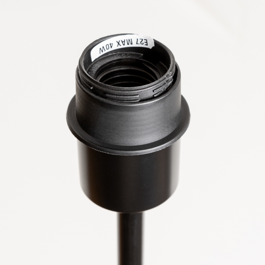 Brilagi - LED подова лампа CERIA 1xE27/40W/230V Ø 20,5 см сива/черна