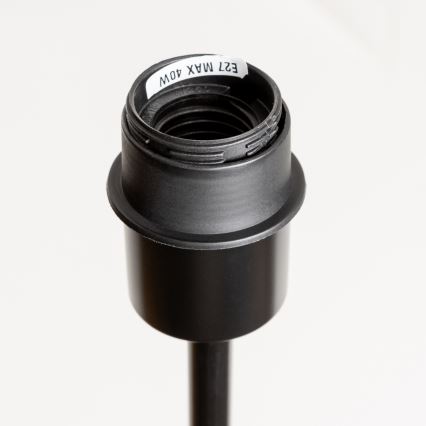 Brilagi - LED подова лампа CERIA 1xE27/40W/230V Ø 35 см бежова/черна