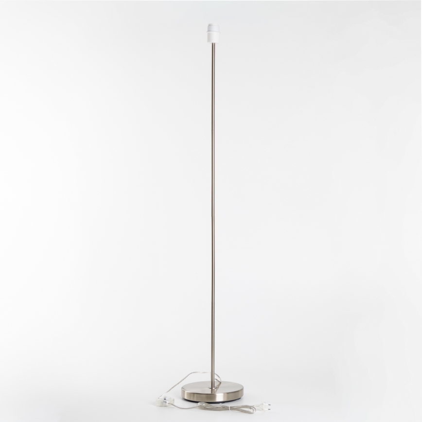 Brilagi - LED подова лампа CERIA 1xE27/40W/230V Ø 45 см бежова/матов хром