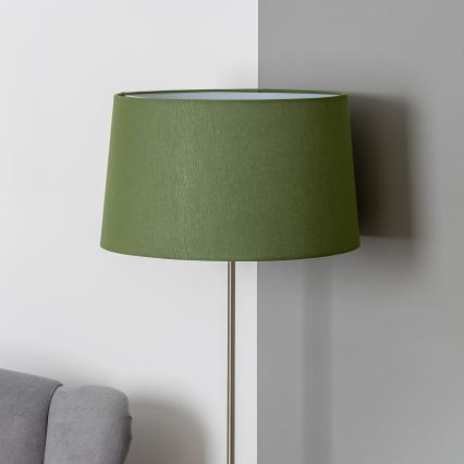 Brilagi - LED подова лампа CERIA 1xE27/40W/230V Ø 45 см зелен/матов хром