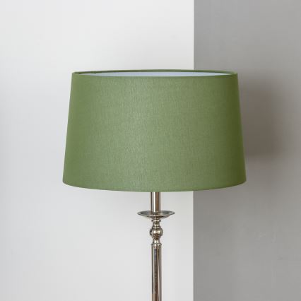 Brilagi - LED подова лампа CERIA 1xE27/60W/230V Ø 45 cm лъскав хром/зелен