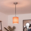 Brilagi - LED подвесен полилей на кабел NUBILA 1xE27/60W/230V Ø 14 cm черен/оранжев
