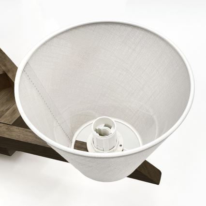 Brilagi - LED Плафониера ANTHONY 5xE14/40W/230V дъб орех