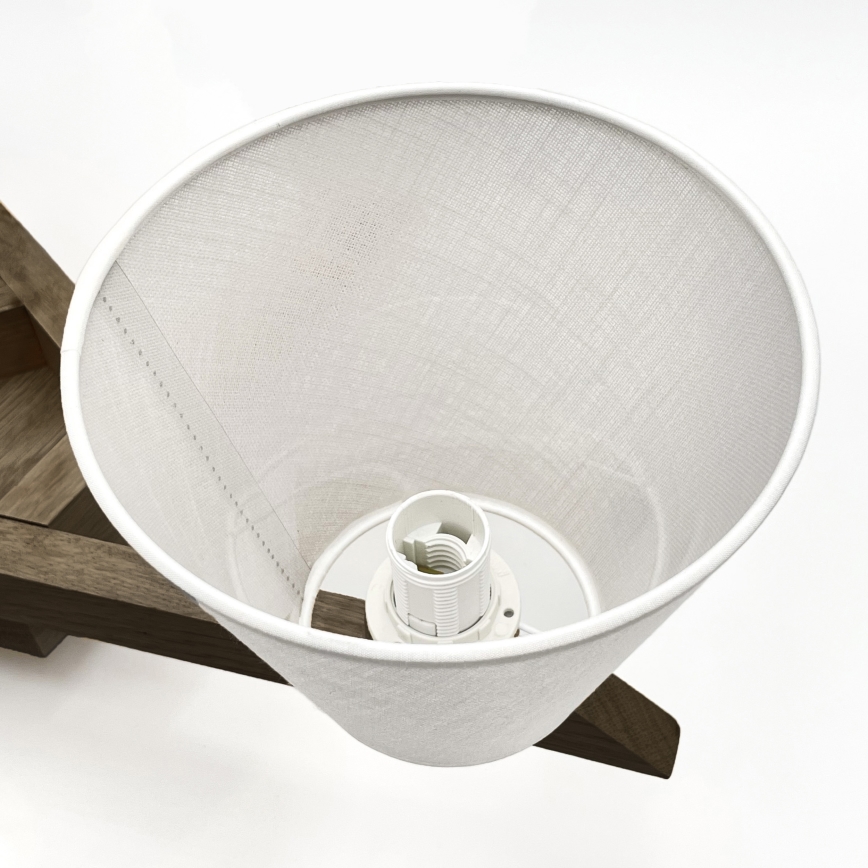 Brilagi - LED Плафониера ANTHONY 5xE14/40W/230V дъб орех