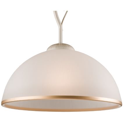 Brilagi - LED Полилей ANTICO 1xE27/60W/230V бяла патина