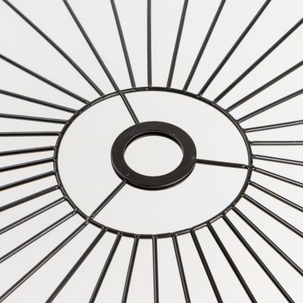 Brilagi - LED полилей, монтиран на тавана CERIA WIRE 1xE27/40W/230V 60x80 см черен/дъб