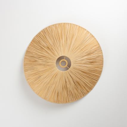 Brilagi - LED полилей на шнур CERIA BOHO 1xE27/40W/230V диам. 60 см рафия