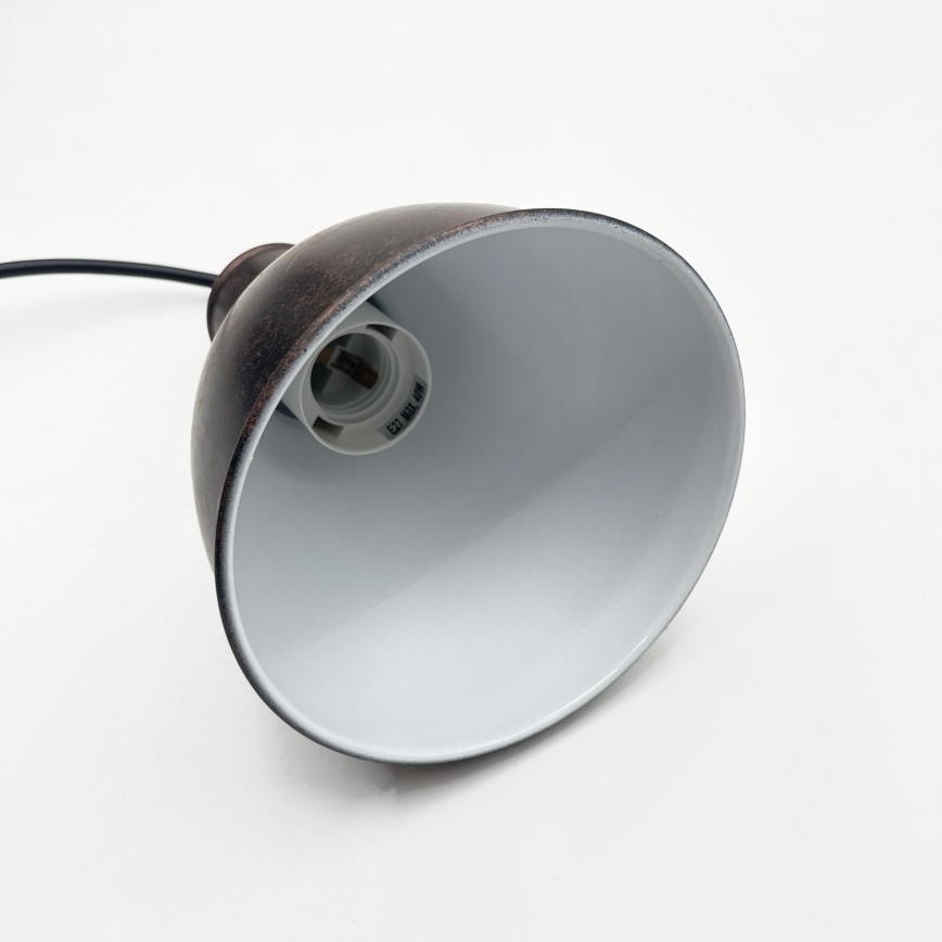 Brilagi - LED полилей на стоманено въже RIDDY 4xE27/60W/230V меден/патина