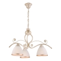 Brilagi - LED полилей на верига ANTICO 3xE27/60W/230V 3000K, бяла патина
