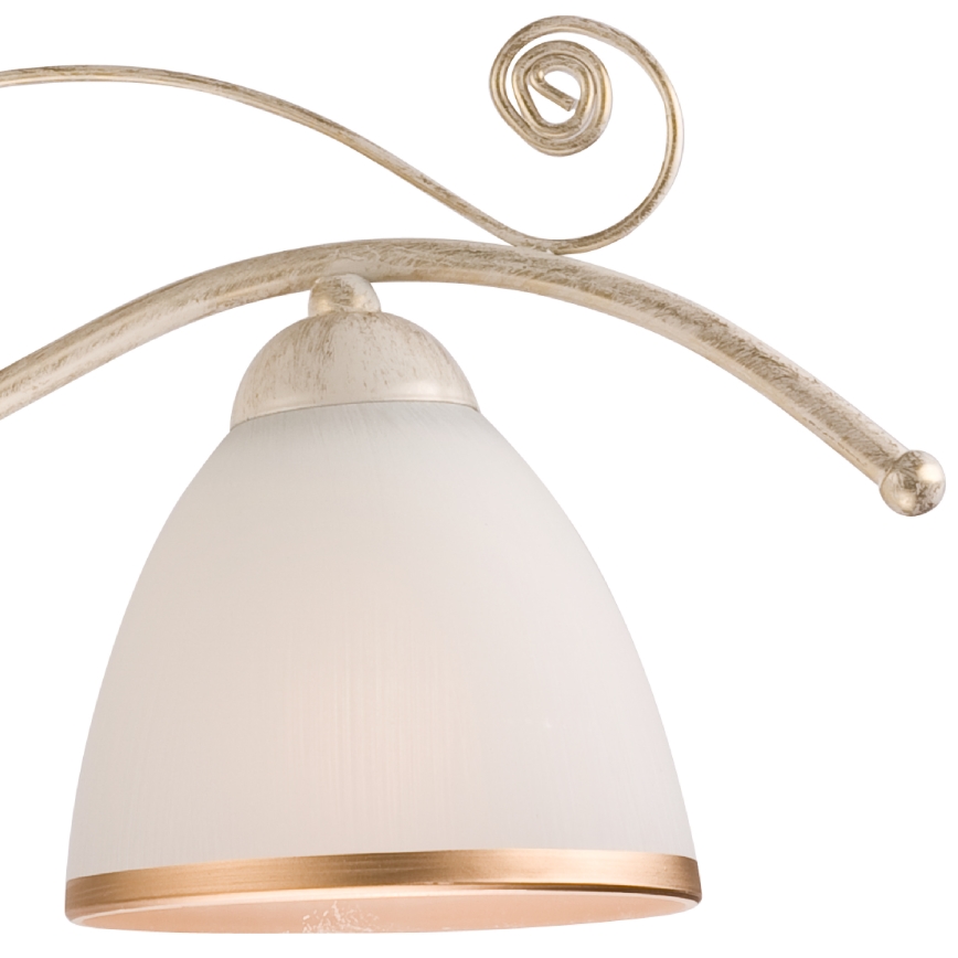Brilagi - LED полилей на верига ANTICO 3xE27/60W/230V 3000K, бяла патина