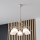 Brilagi - LED полилей на верига ANTICO 5xE27/60W/230V 3000K бяла патина