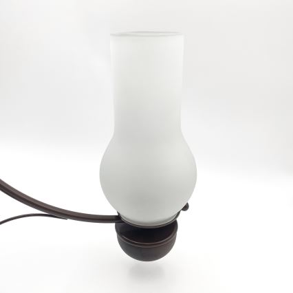 Brilagi - LED полилей на верига COTTAGE 3xE14/40W/230V бук/кафяв/бял