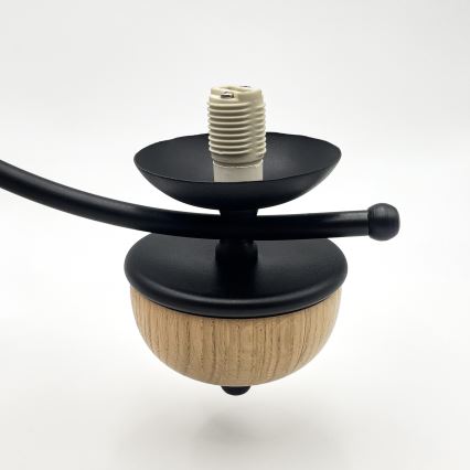 Brilagi - LED полилей на верига COTTAGE 3xG9/40W/230V дъб/бял