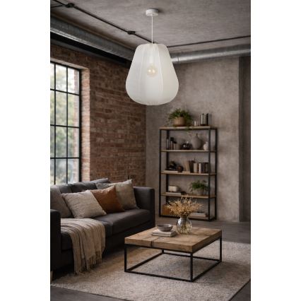 Brilagi - LED полилей на кабел ARVEN, 1x E27/8W/230V, Ø 37 см, бял