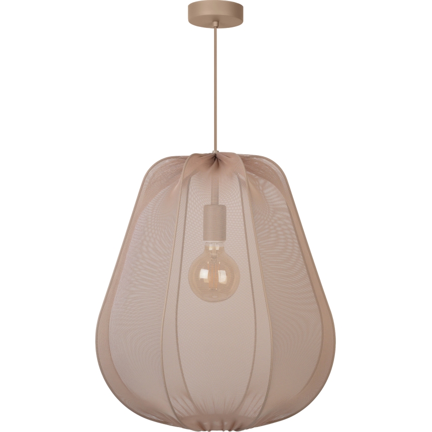 Brilagi - LED полилей на кабел ARVEN 1xE27/8W/230V Ø 37 см бежов
