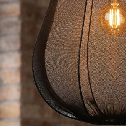 Brilagi - LED полилей на кабел ARVEN 1xE27/8W/230V Ø 37 см черен