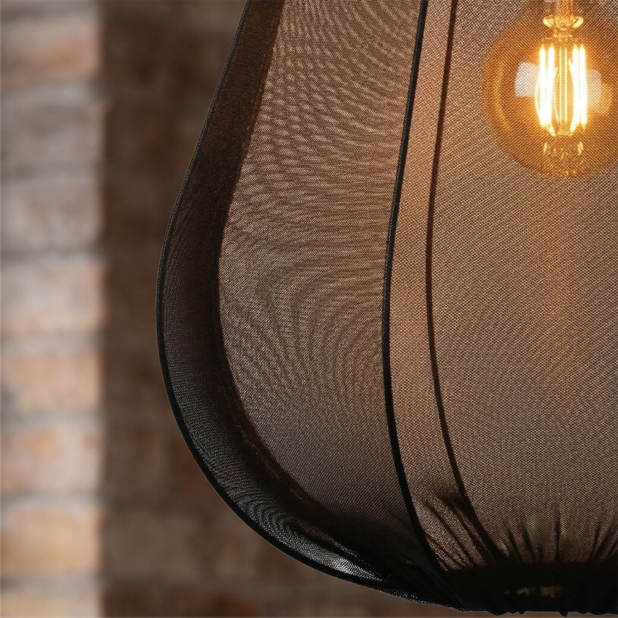 Brilagi - LED полилей на кабел ARVEN 1xE27/8W/230V Ø 37 см черен