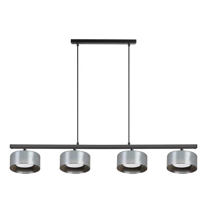 Brilagi - LED Полилей на кабел AURA LUX 4xGX53/30W/230V черен/опушен