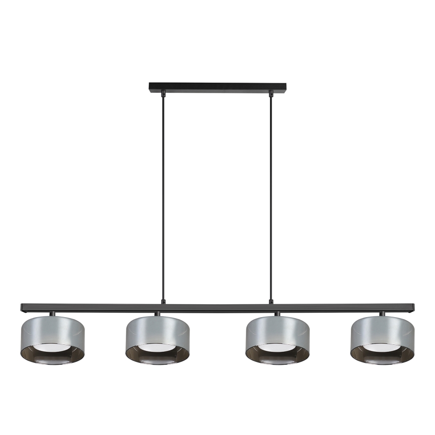 Brilagi - LED Полилей на кабел AURA LUX 4xGX53/30W/230V черен/опушен