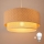 Brilagi - LED полилей на кабел BOHO BOBO 1xE27/10W/230V Ø 40 см на точки бежово/кремаво