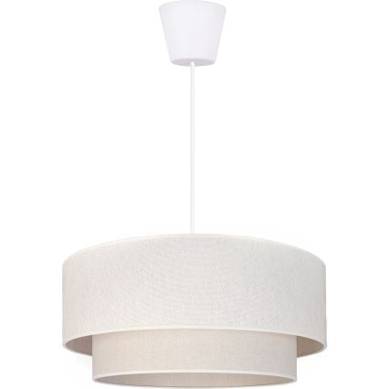 Brilagi - LED полилей на кабел BOHO ECO 1xE27/10W/230V пр. 40 см в кремав цвят