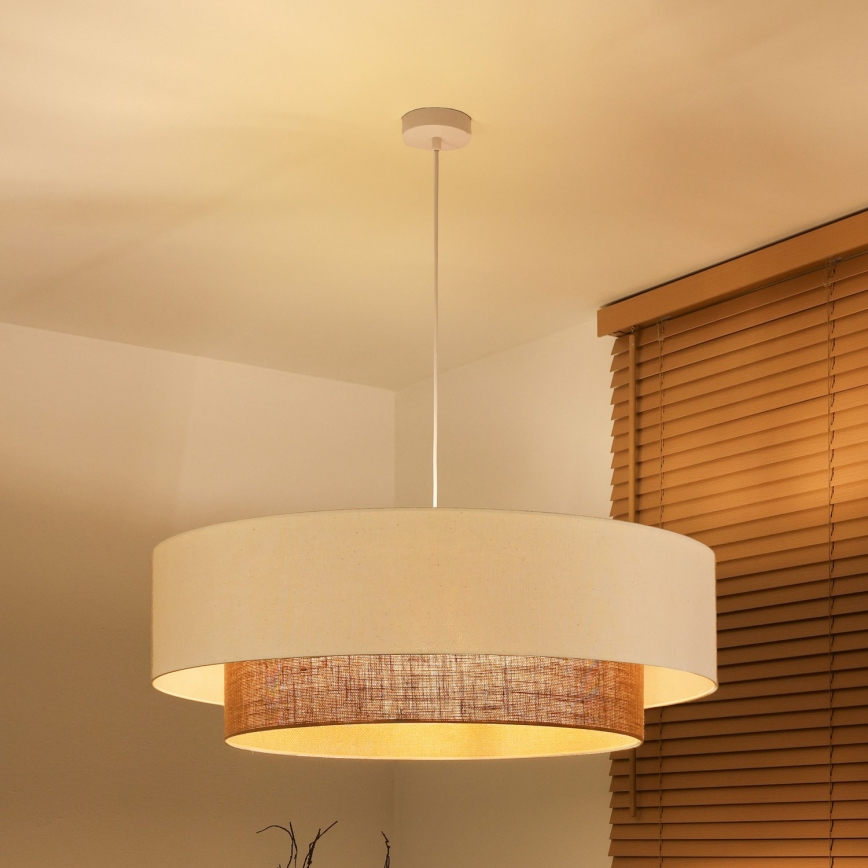Brilagi - LED полилей на кабел BOHO стил 3xE27/15W/230V Ø 80 см