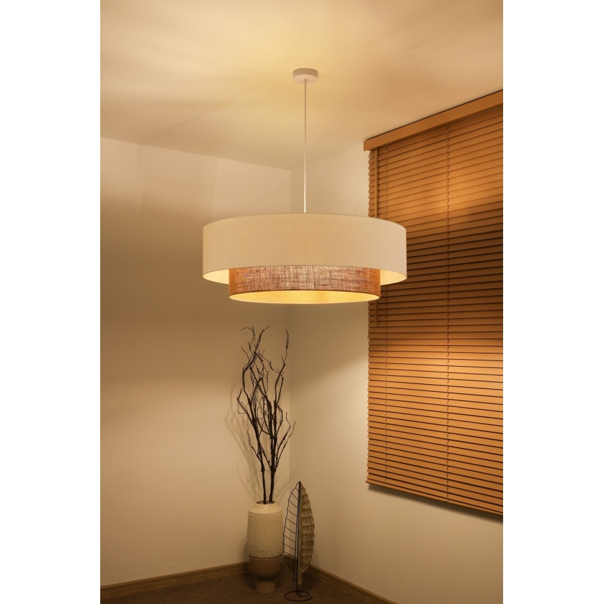 Brilagi - LED полилей на кабел BOHO стил 3xE27/15W/230V Ø 80 см