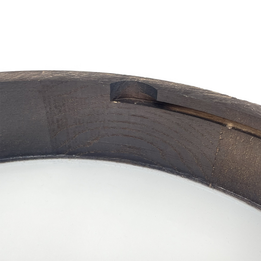 Brilagi - LED полилей на кабел CARVALHO SMOKEY 3xE27/60W/230V, дъб, Ø 47,5 cm