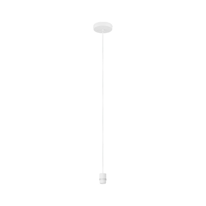 Brilagi - LED полилей на кабел CERIA 1xE27/40W/230V, диам. 40 cm, бежово/бяло