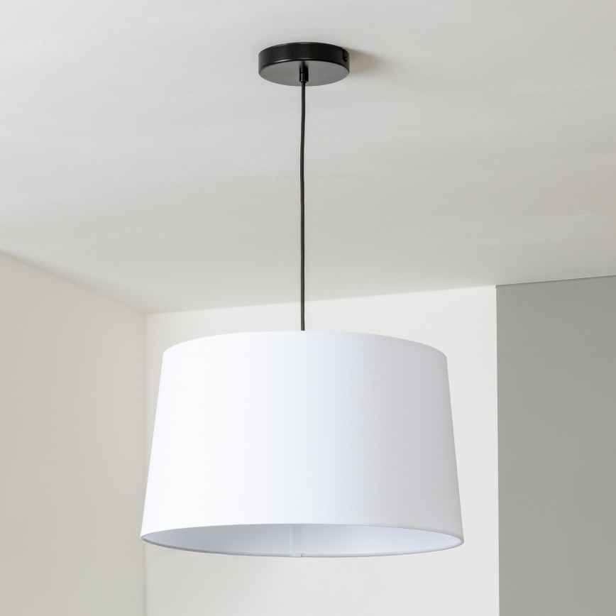 Brilagi - LED полилей на кабел CERIA 1xE27/40W/230V, диаметър 45 см, бял