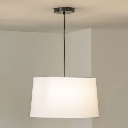 Brilagi - LED полилей на кабел CERIA 1xE27/40W/230V, диаметър 45 см, бял