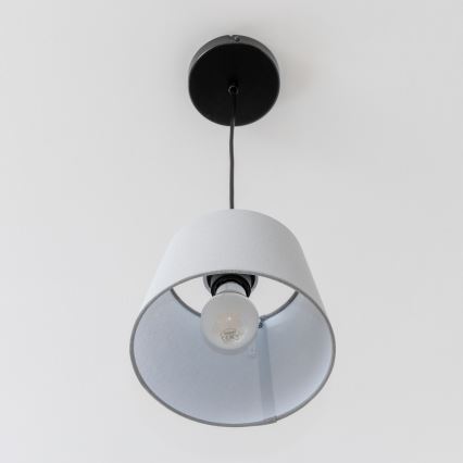 Brilagi - LED полилей на кабел CERIA 1xE27/40W/230V Ø 20,5 см, сив