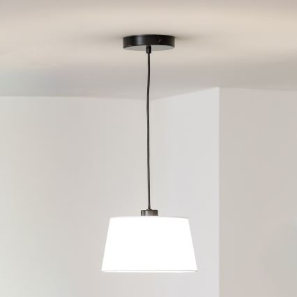 Brilagi - LED полилей на кабел CERIA 1xE27/40W/230V Ø 25 см бял