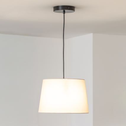 Brilagi - LED полилей на кабел CERIA 1xE27/40W/230V Ø 30 см бежов