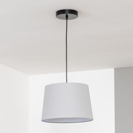 Brilagi - LED полилей на кабел CERIA 1xE27/40W/230V Ø 30 см, сив