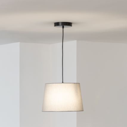 Brilagi - LED полилей на кабел CERIA 1xE27/40W/230V Ø 30 см, сив