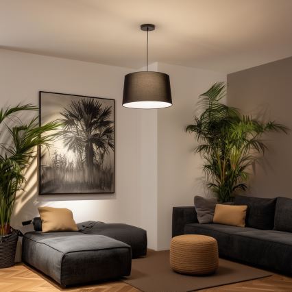 Brilagi - LED полилей на кабел CERIA 1xE27/40W/230V Ø 45 cm черен