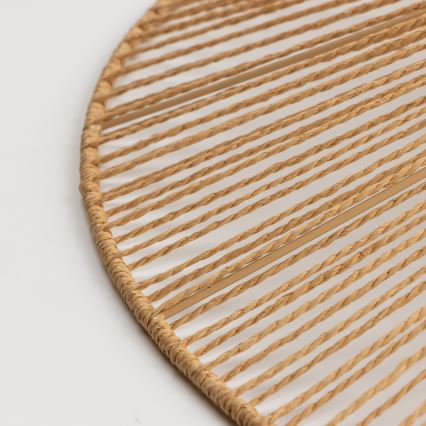 Brilagi - LED полилей на кабел CERIA BOHO 1xE27/40W/230V диаметър 90 см кафяв