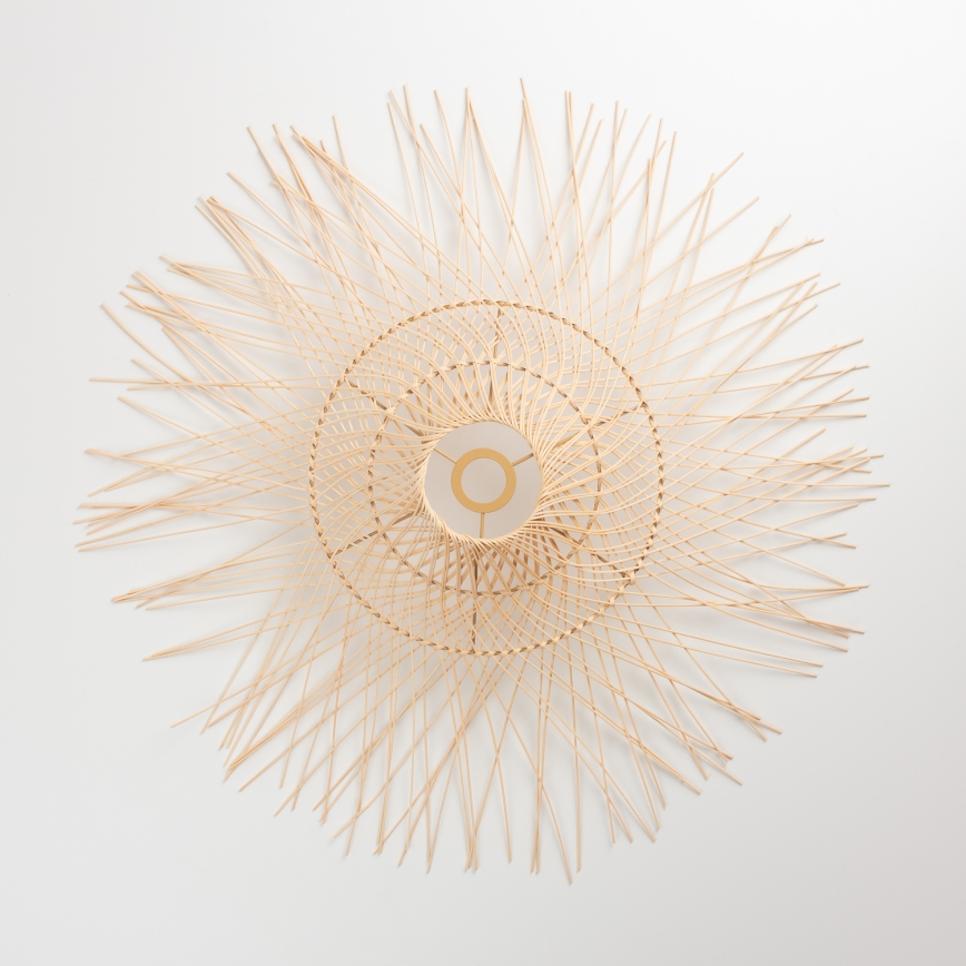 Brilagi - LED полилей на кабел CERIA BOHO 1xE27/40W/230V Ø 100 см бамбук