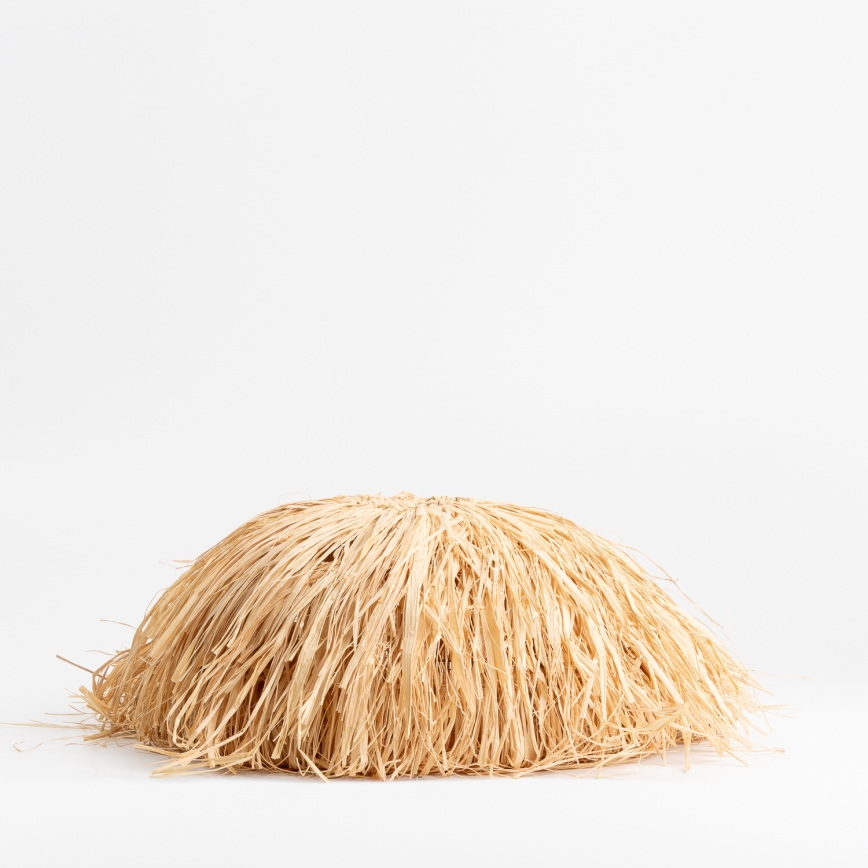 Brilagi - LED полилей на кабел CERIA BOHO 1xE27/40W/230V Ø 40 см рафия