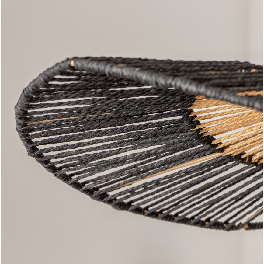 Brilagi - LED полилей на кабел CERIA BOHO 1xE27/40W/230V Ø 50 см черен/кафяв