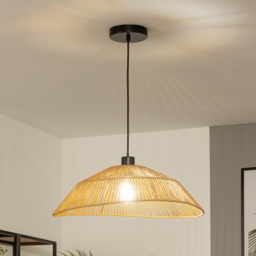 Brilagi - LED полилей на кабел CERIA BOHO 1xE27/40W/230V Ø 50 см кафяв