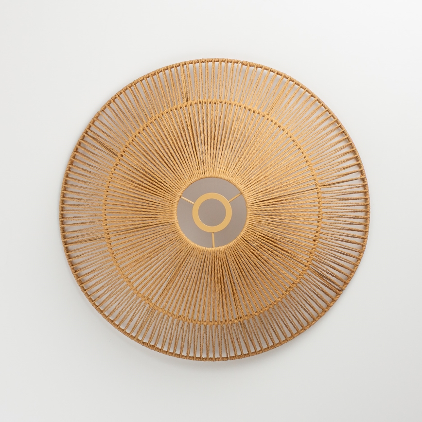 Brilagi - LED полилей на кабел CERIA BOHO 1xE27/40W/230V Ø 50 см кафяв